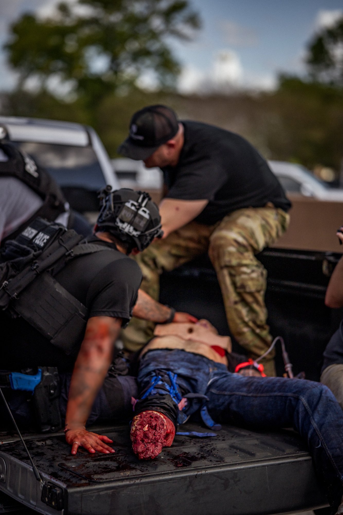 Hands-on tactical field care training